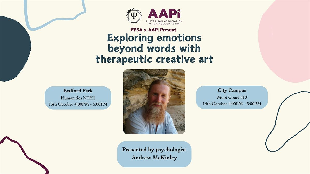 Exploring Emotions Beyond Words with Therapeutic Creative Art, Flinders ...