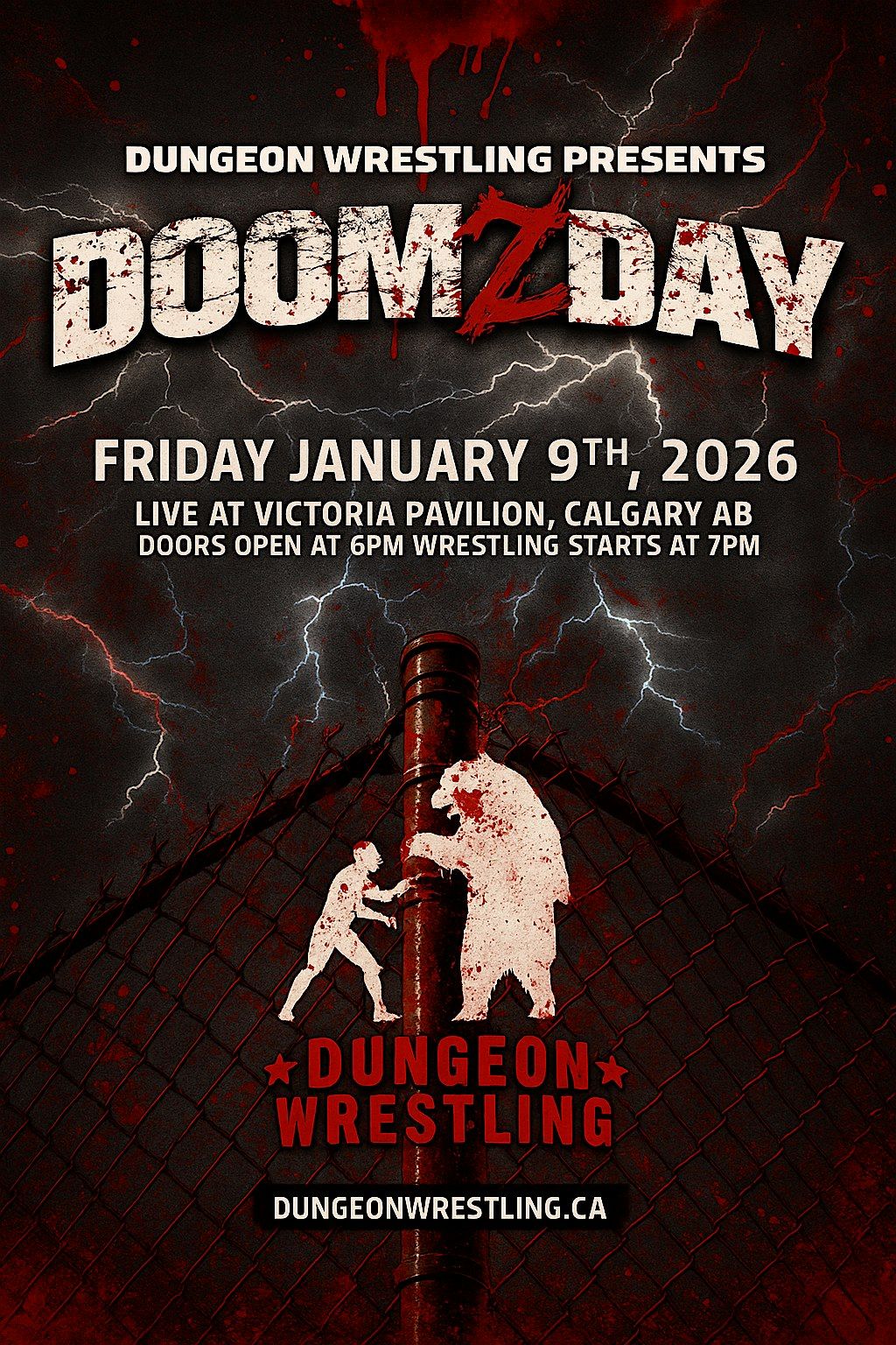 Dungeon Wrestling x Doomsday 2, 9 January | Event in Calgary | AllEvents