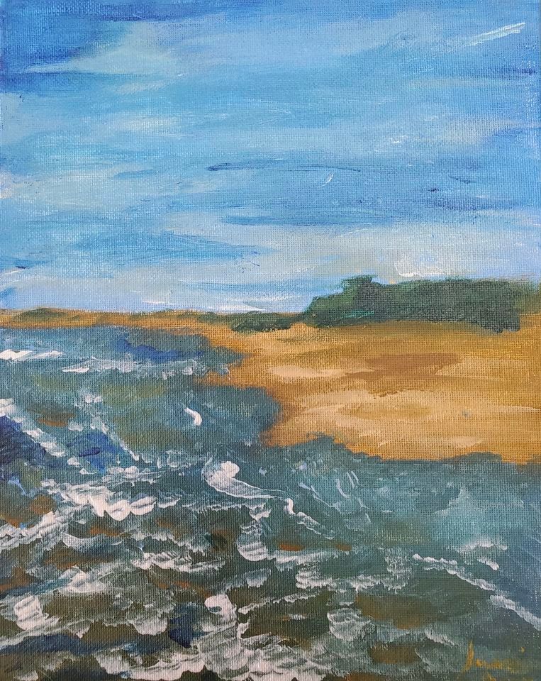 330pm Ocean Scene Painting Tutorial , 3623 Kings Row, Reno, NV 89503