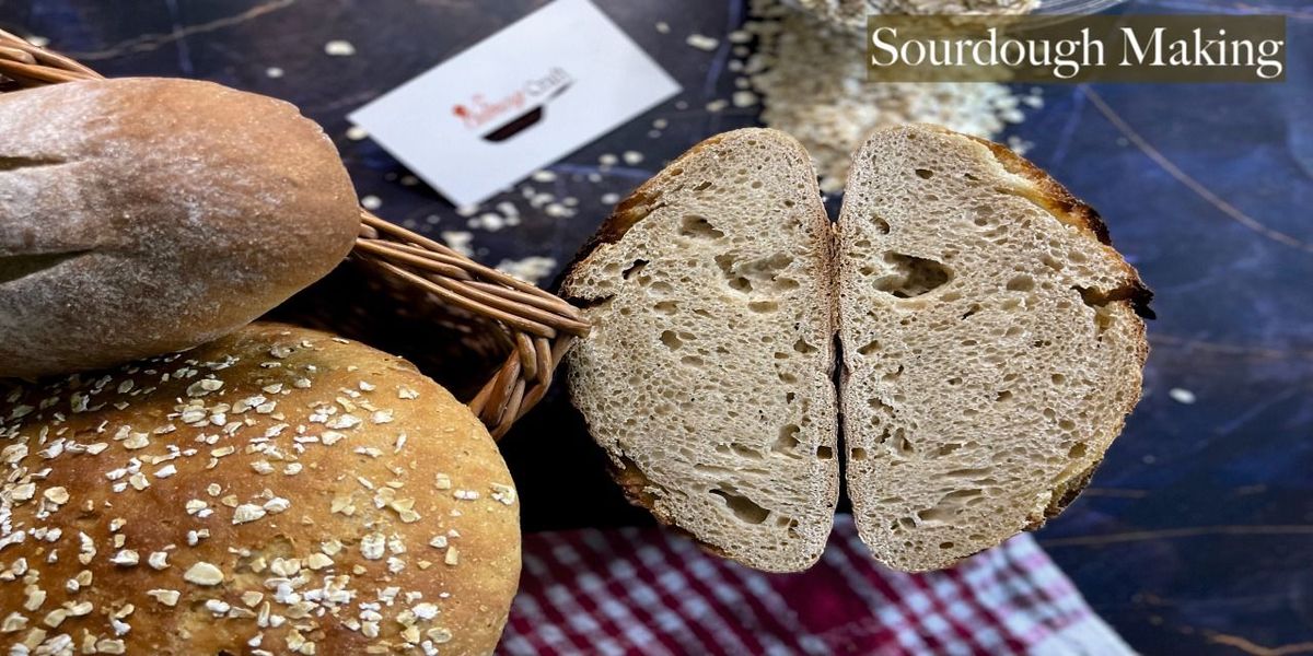 Sourdough Breads-2 Days Workshop (Eggless)