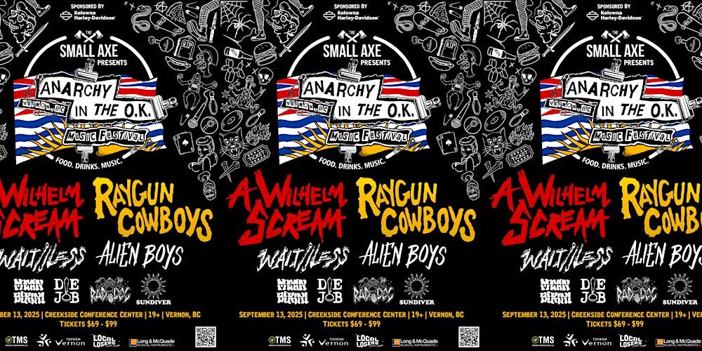 Anarchy in the OK 2025 in Vernon, 13 September | Event in Vernon | AllEvents