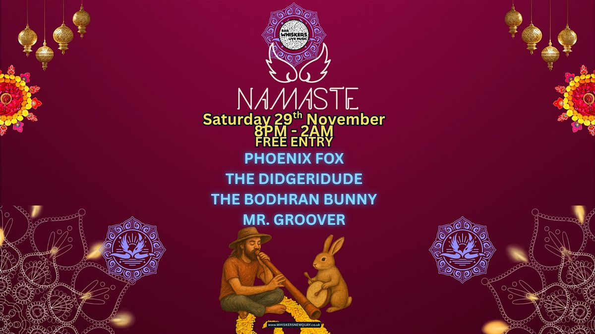 NAMASTE Takeover | Event in Newquay | AllEvents