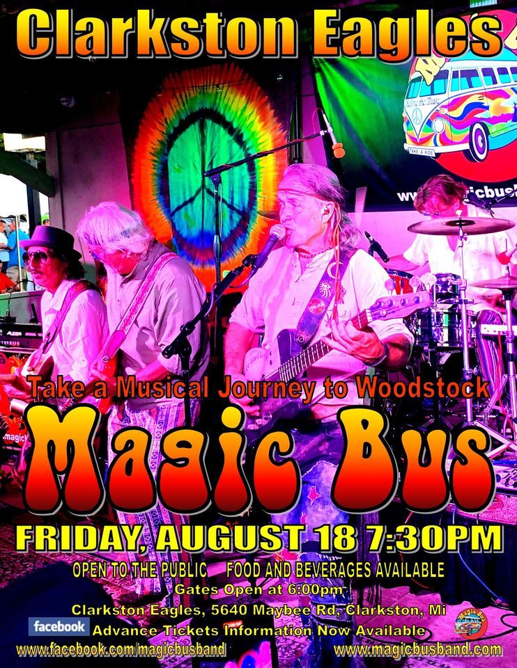 Magic Bus at the Clarkston Eagles, Clarkston Eagles 3373, August 18