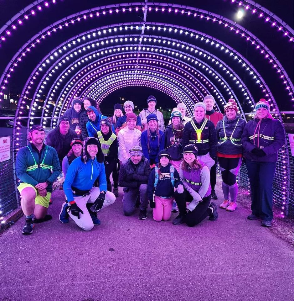 Ninth Annual Christmas Lights Run, Felts Park, Galax, December 21 2023