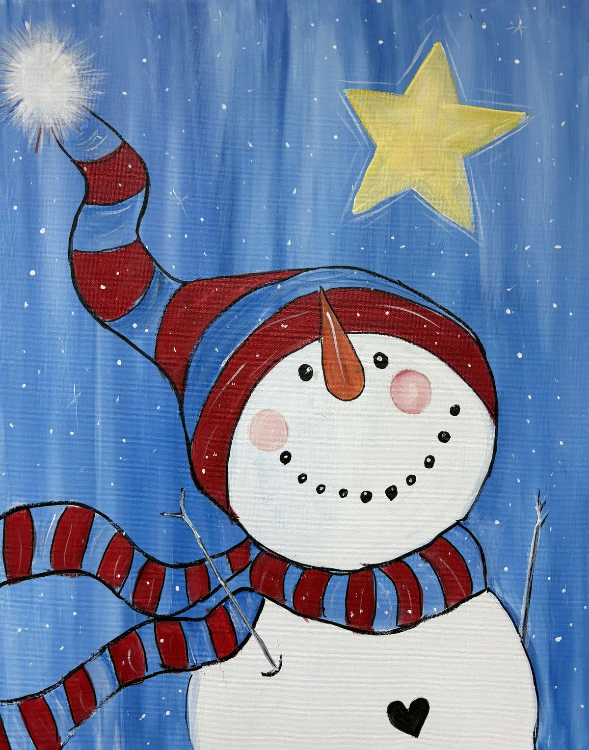 December Sip 'N Paint, 8 December | Event in Wise | AllEvents