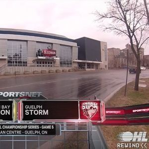 Parking Brampton Steelheads at North Bay Battalion
