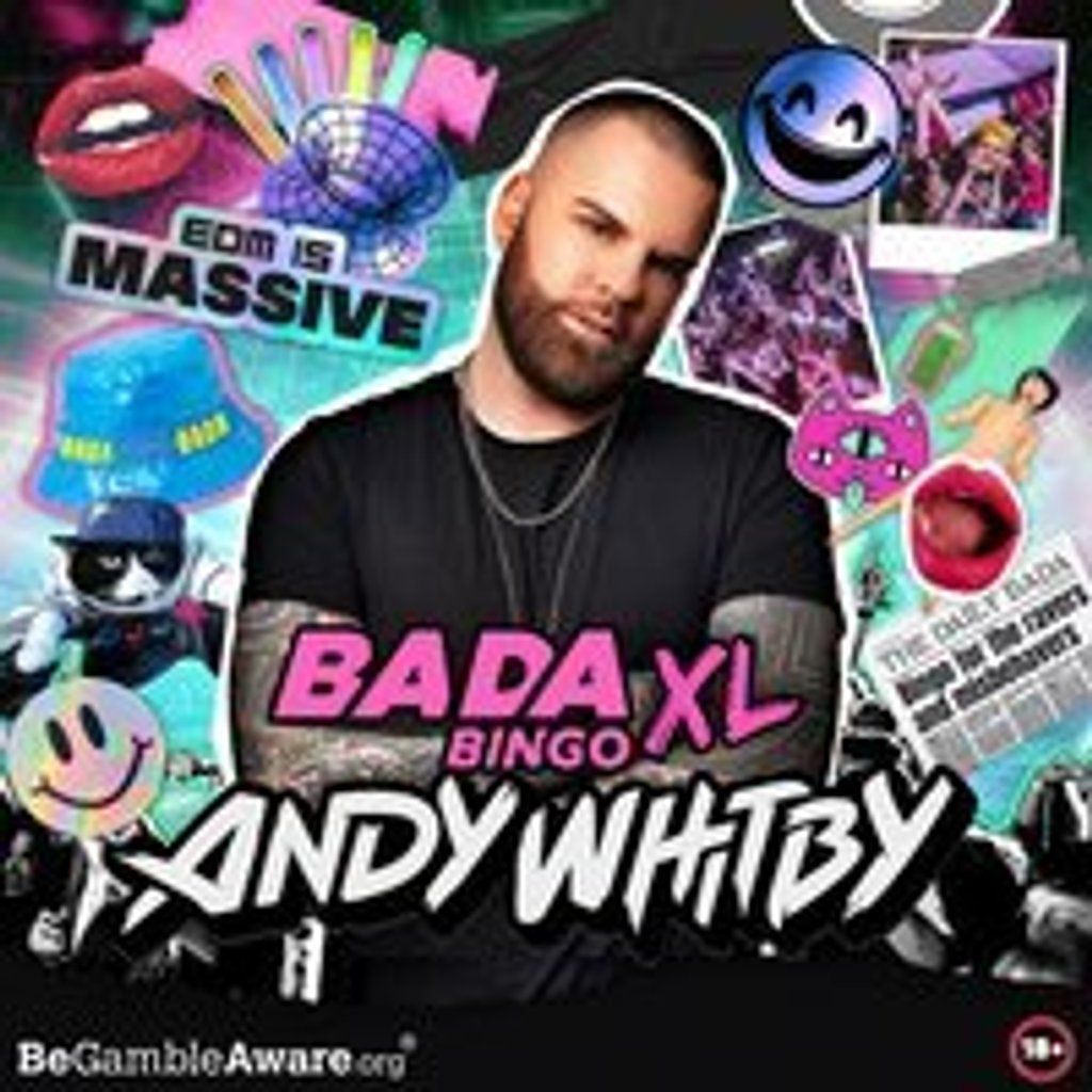 Bada Bingo Feat Andy Whitby | Basildon 4/10/25, 4 October | Event in Basildon | AllEvents