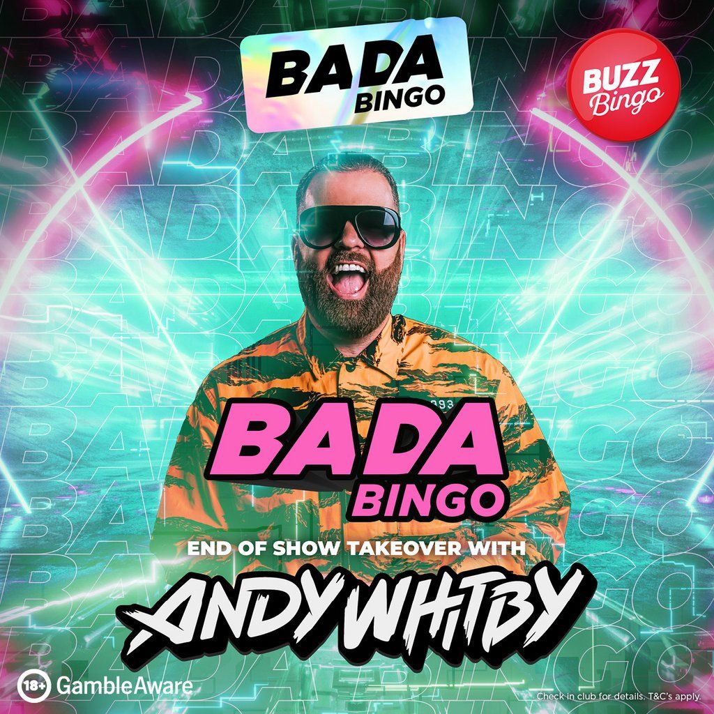 Bada Bingo Feat Andy Whitby | Basildon 4/10/25, 4 October | Event in Basildon | AllEvents