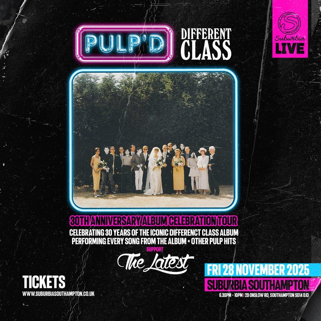 Pulp'd, 28 November | Event in Southampton | AllEvents