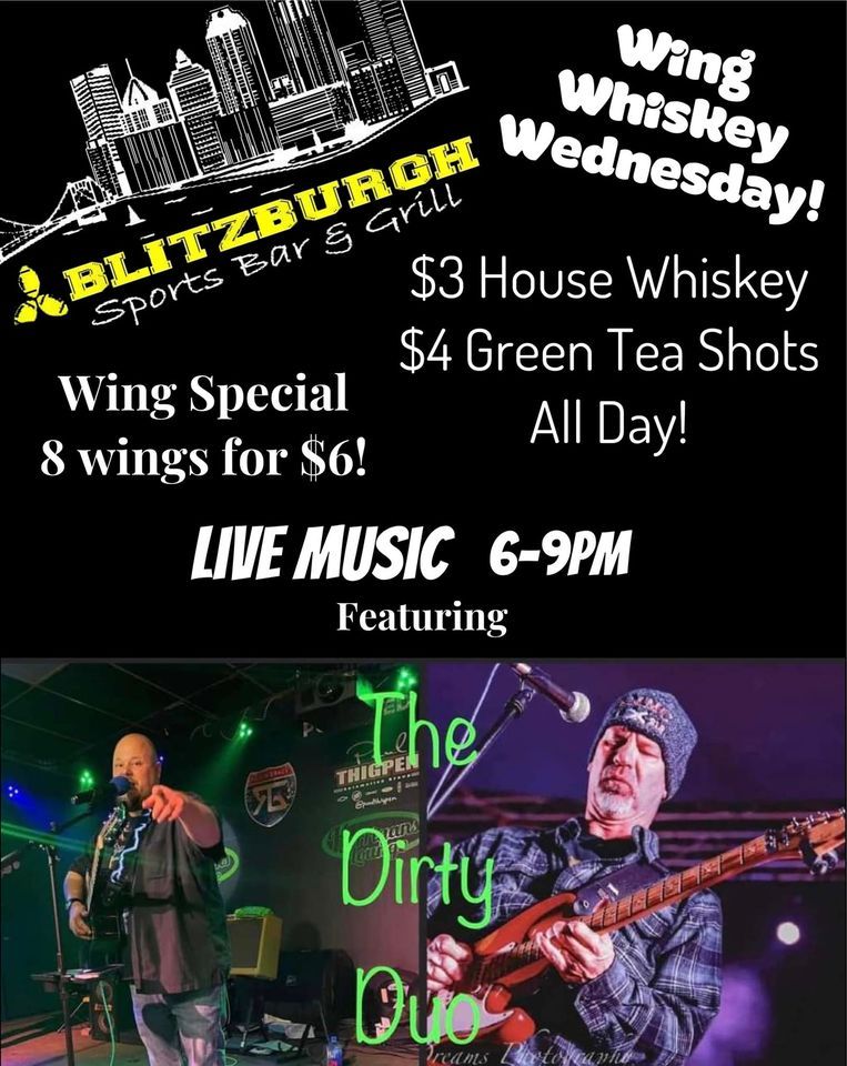 The Dirty Duo and Wing Night, Blitzburgh Sports Bar and Grill, Murrells