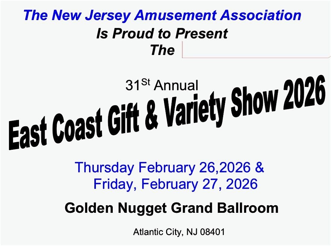 NJAA 31st Annual East Coast Gift & Variety Show