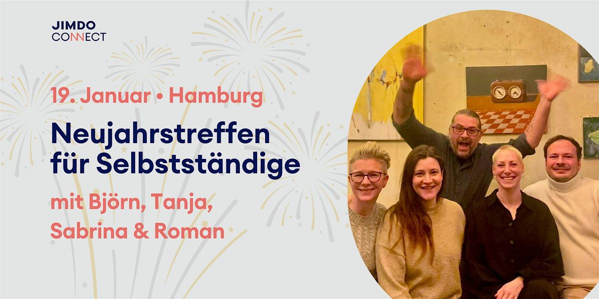 JIMDOConnect Hamburg: Neujahrstreffen für Selbstständige