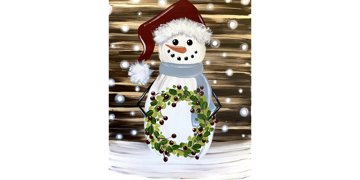 Holly Jolly Snowman - Paint and Sip in Boston | Classpop!™, 30 November | Event in Lexington | AllEvents