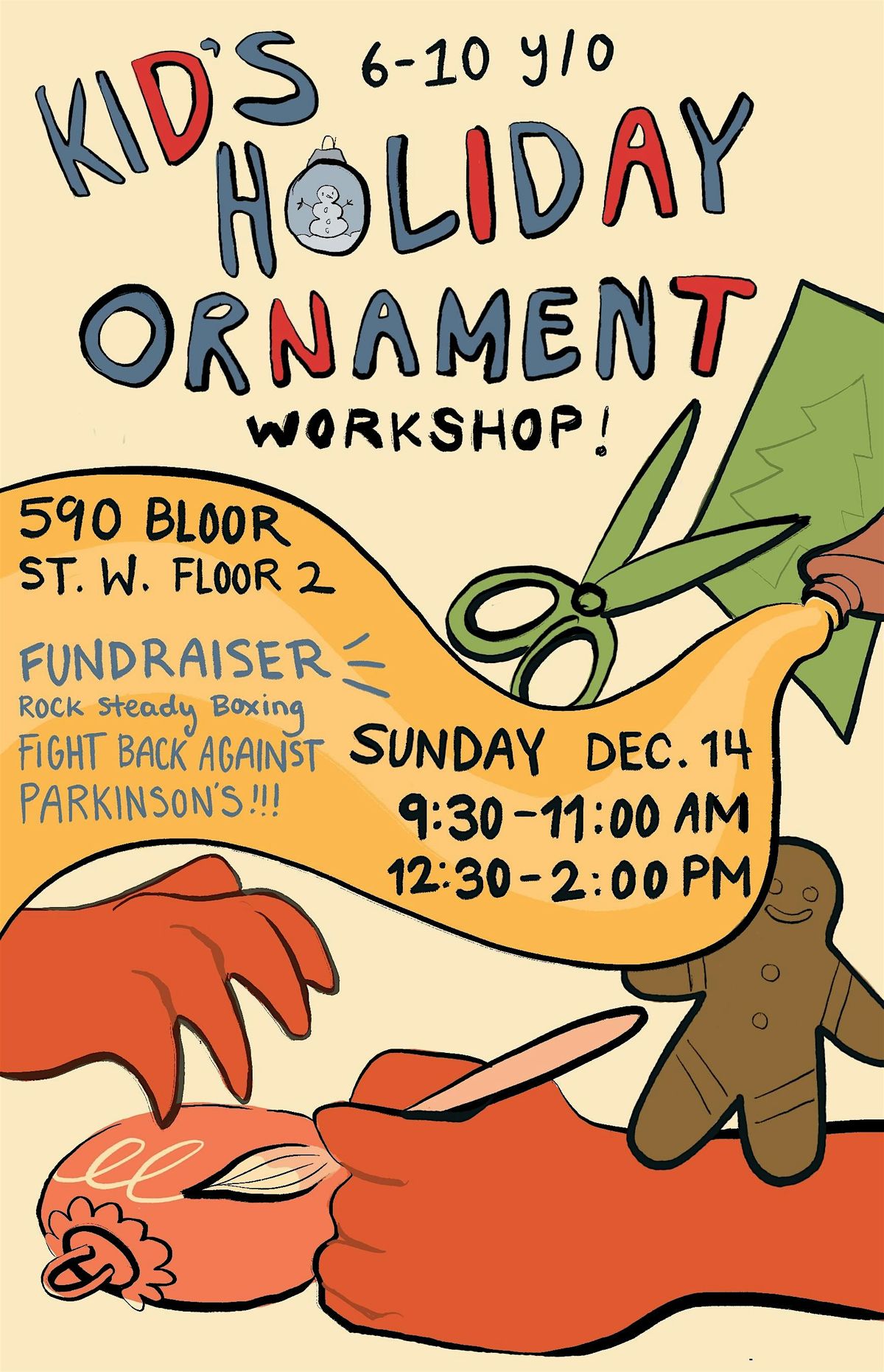 Kids Holiday Ornament Workshop, 14 December | Event in Toronto | AllEvents