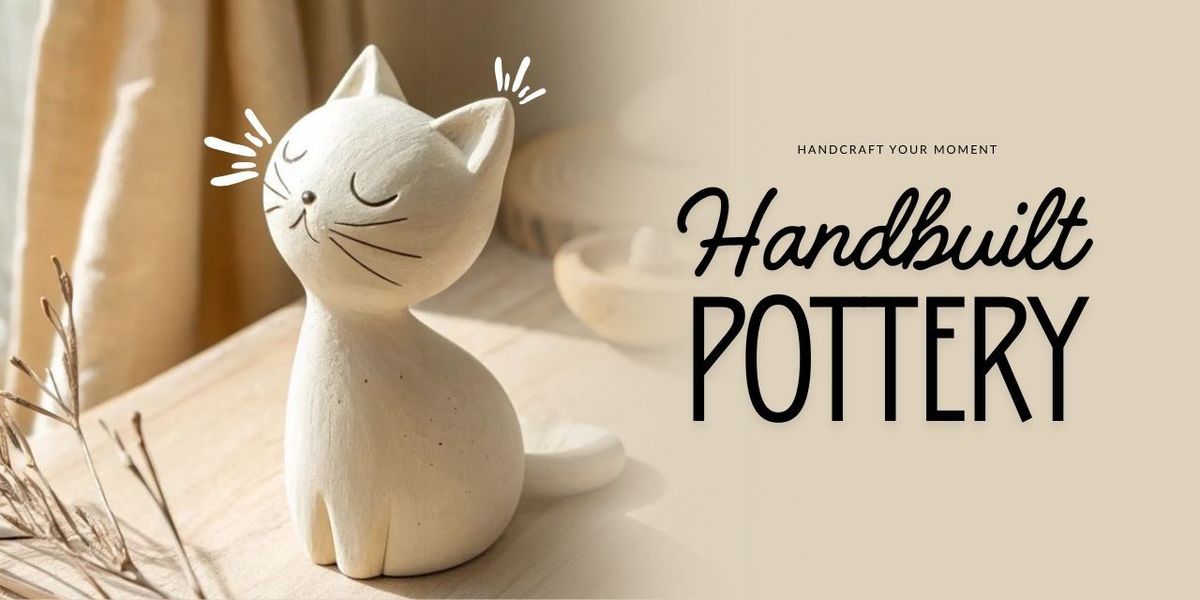Handbuilt Pottery — event poster