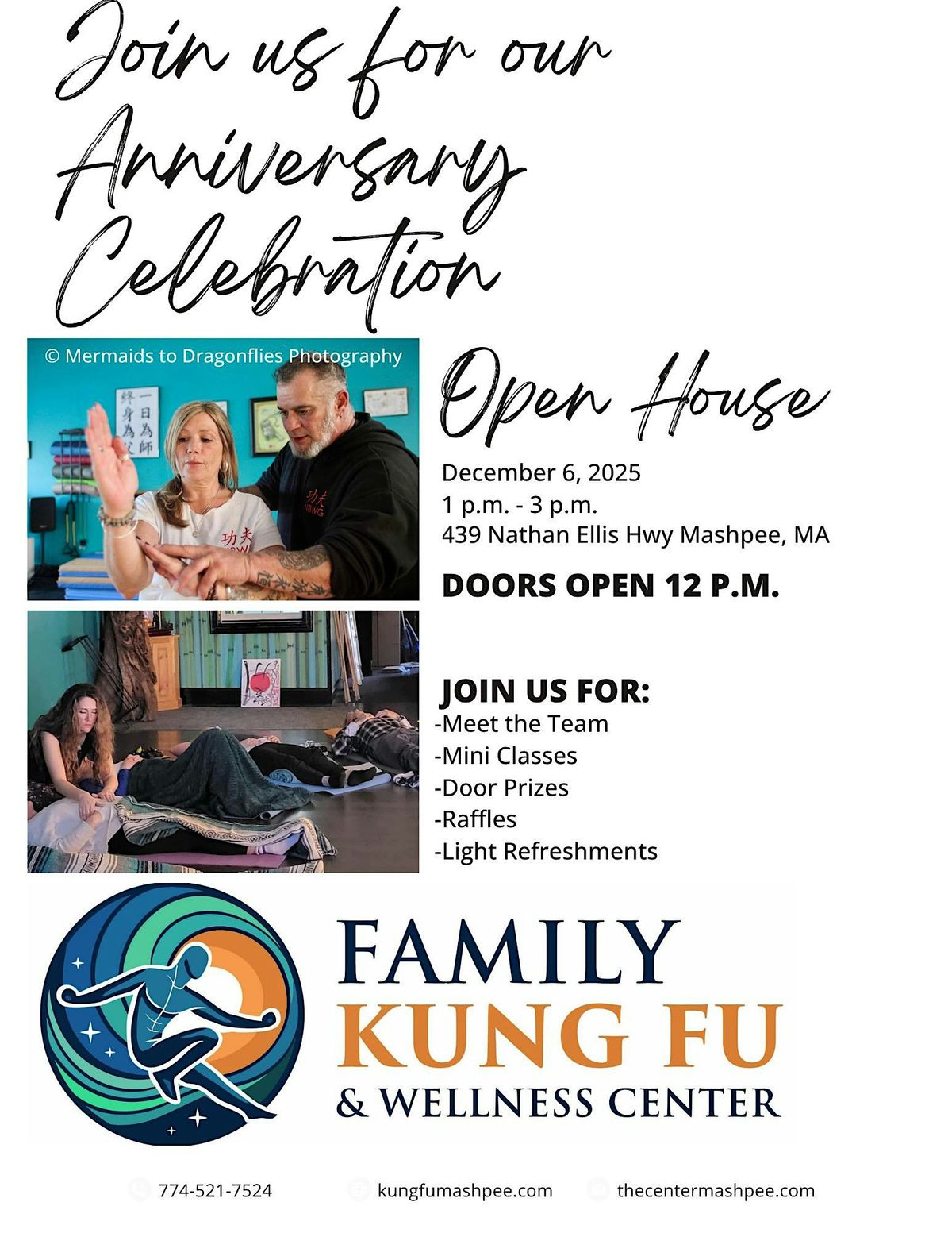 Family Kung Fu and Wellness Center Open House, 6 December | Event in Mashpee | AllEvents