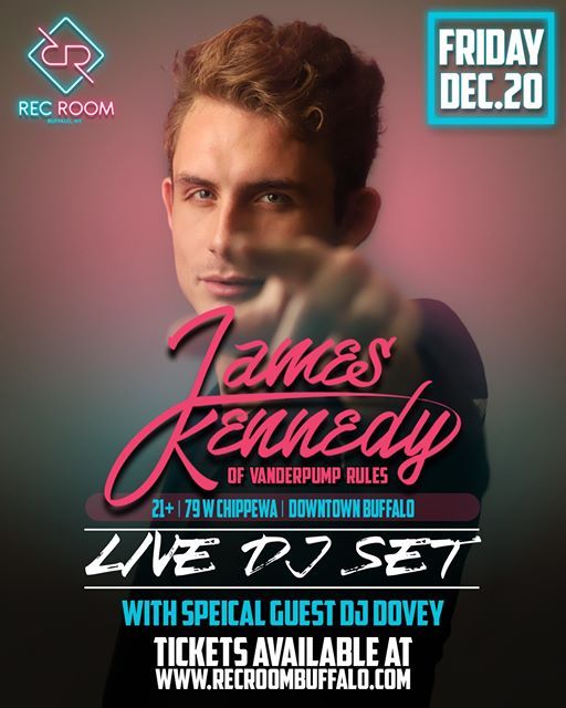 James Kennedy DJ Set in Buffalo, Tickets zoeken, Cheektowaga, December