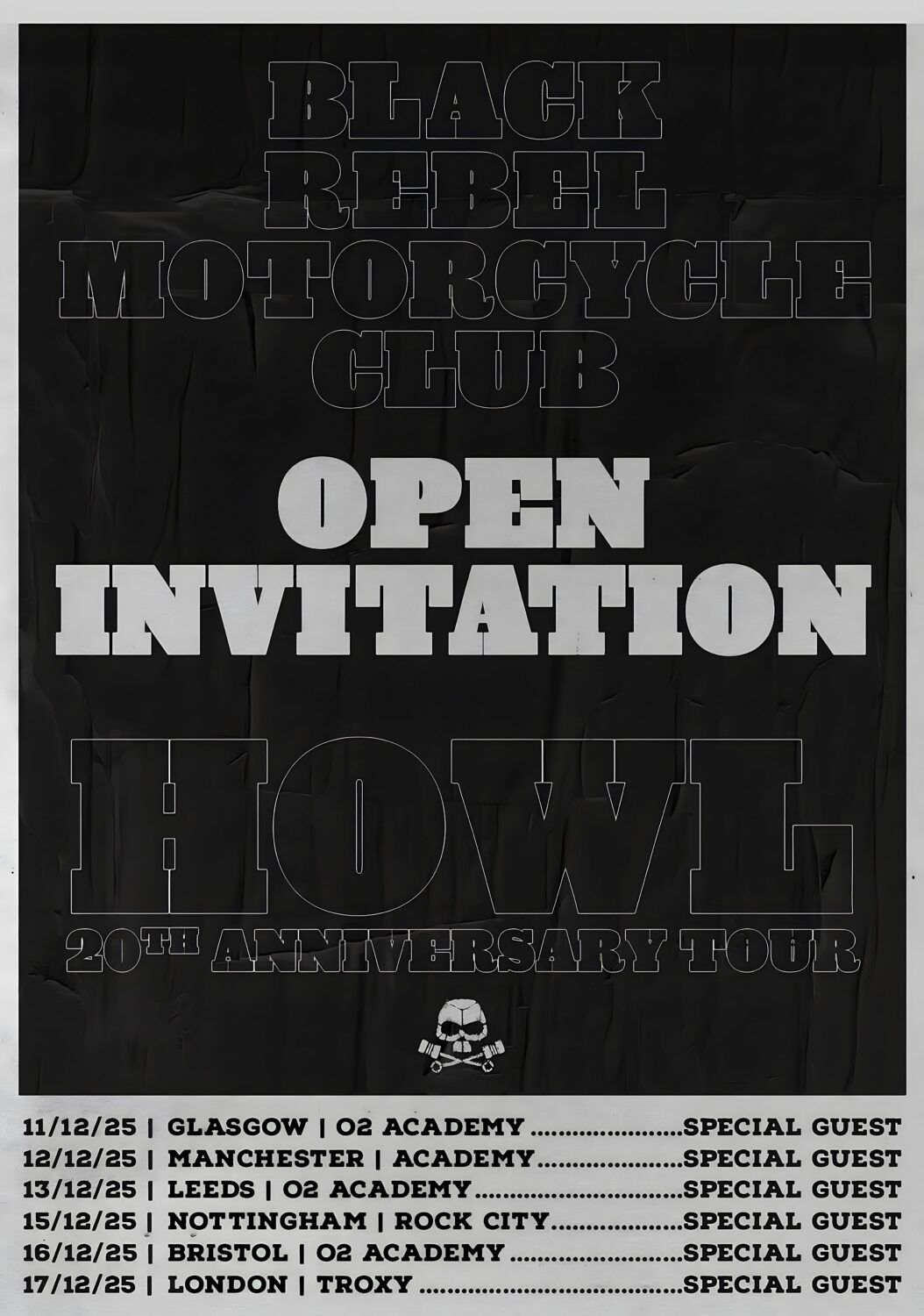 Black Rebel Motorcycle Club Leeds Tickets, 13 December | Event in Leeds | AllEvents
