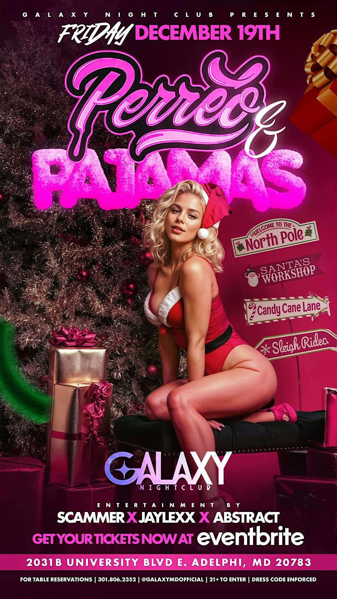 Friday Night! Perreo & Pajamas, 19 December | Event in Hyattsville | AllEvents