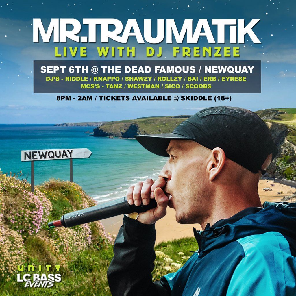 Mr Traumatik tour 2025, 6 September | Event in Newquay | AllEvents