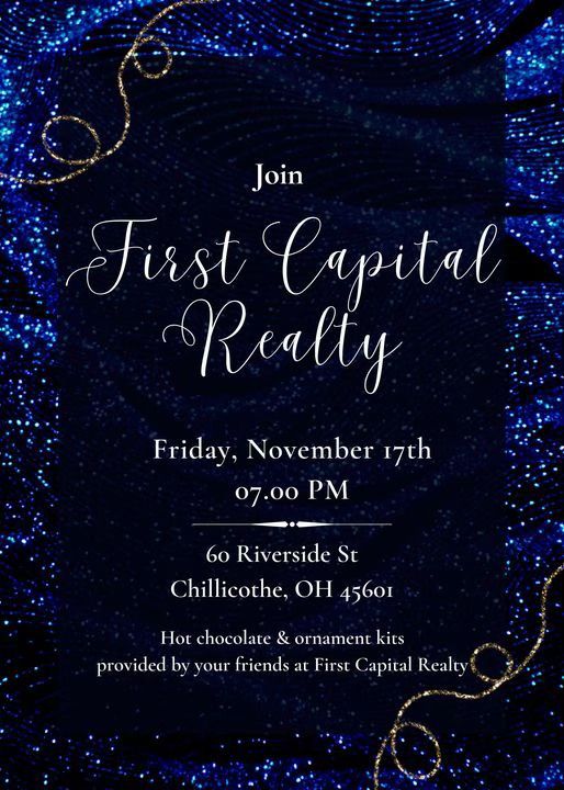 Chillicothe Christmas Tree and Park Lighting, First Capital Realty