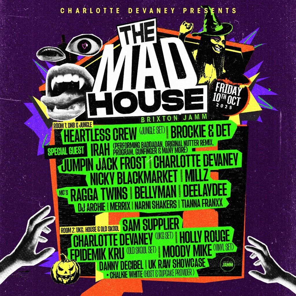 Charlotte Devaney presents: The Mad House, 10 October | Event in London | AllEvents