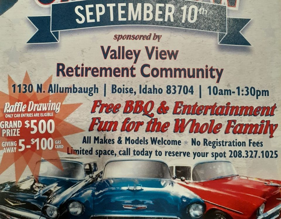 Patriot Day Car Show, Valley View Skilled Nursing, Boise, September 10