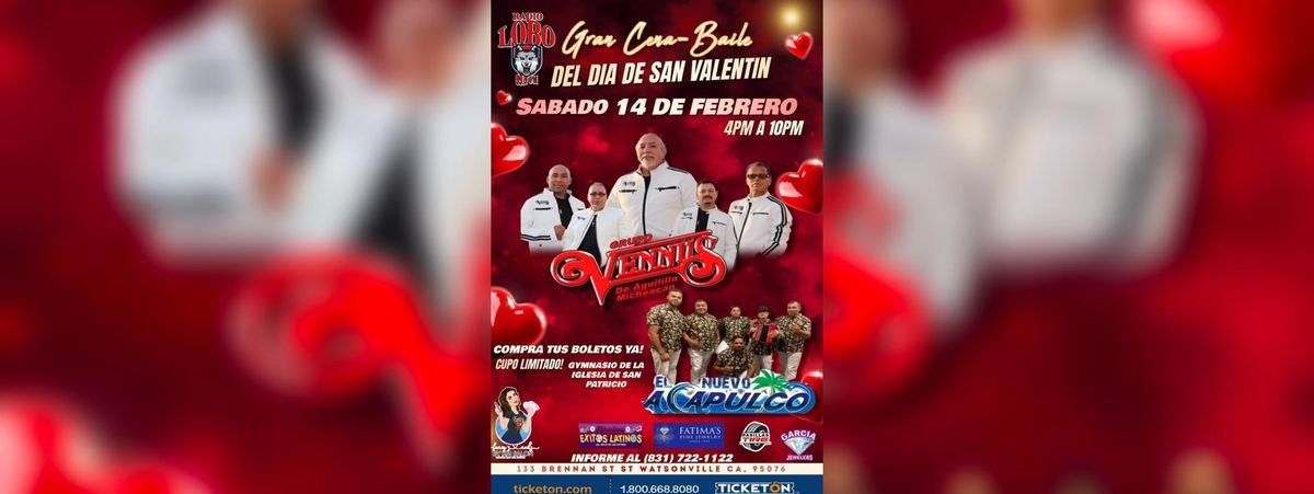 GRUPO VENNUS & EL NUEVO ACAPULCO, 14 February | Event in Watsonville | AllEvents