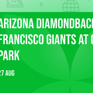 Arizona Diamondbacks at San Francisco Giants at Oracle Park