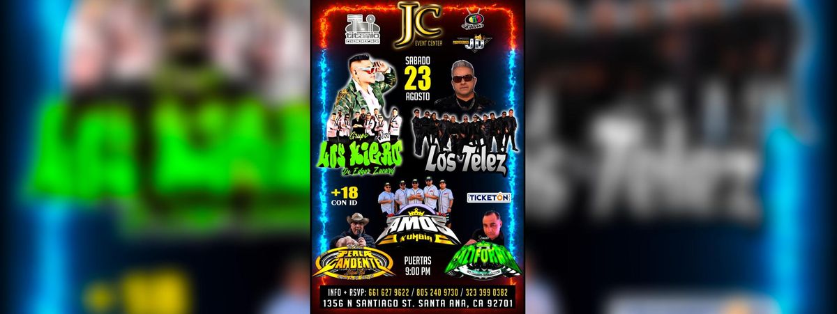 GRUPO LOS KIERO, LOS TELEZ Y MAS, 23 August | Event in Santa Ana | AllEvents