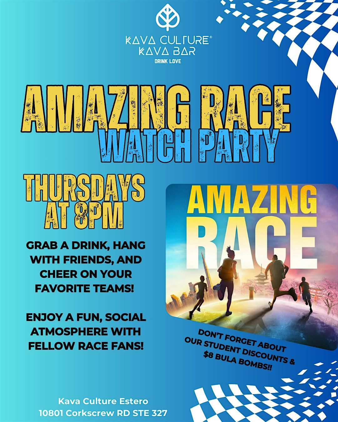 Amazing Race Watch Party | Event in Estero | AllEvents