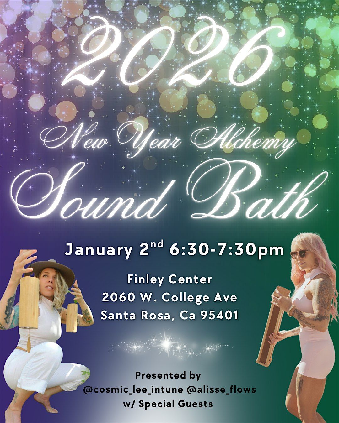 Sound Bath: New Year Alchemy, 2 January | Event in Santa Rosa | AllEvents