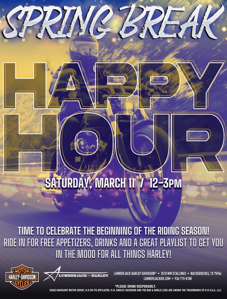 Lumberjack HD Spring Break Happy Hour, Lumberjack HarleyDavidson