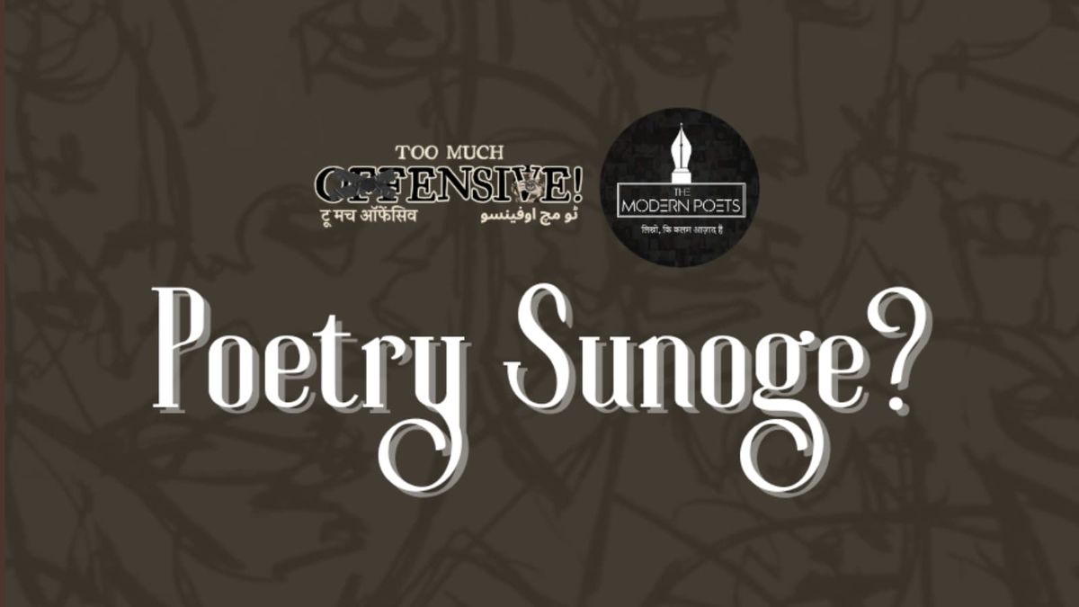 Poetry Sunoge?, 7 December | Event in New Delhi | AllEvents