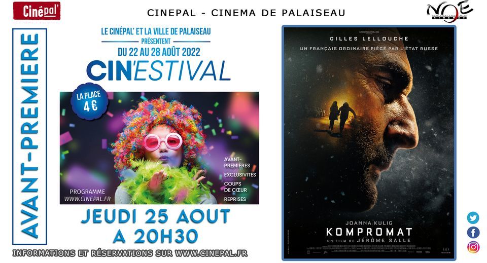 Kompromat Film Cinestival] Avant-première : KOMPROMAT, Cinépal' - Cinéma Palaiseau, August  25 2022 | AllEvents.in