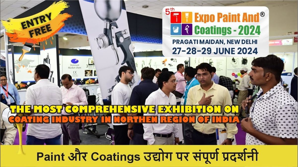 EXPO PAINT & COATINGS - NEW DELHI 2025, 1 June | Event in New Delhi | AllEvents