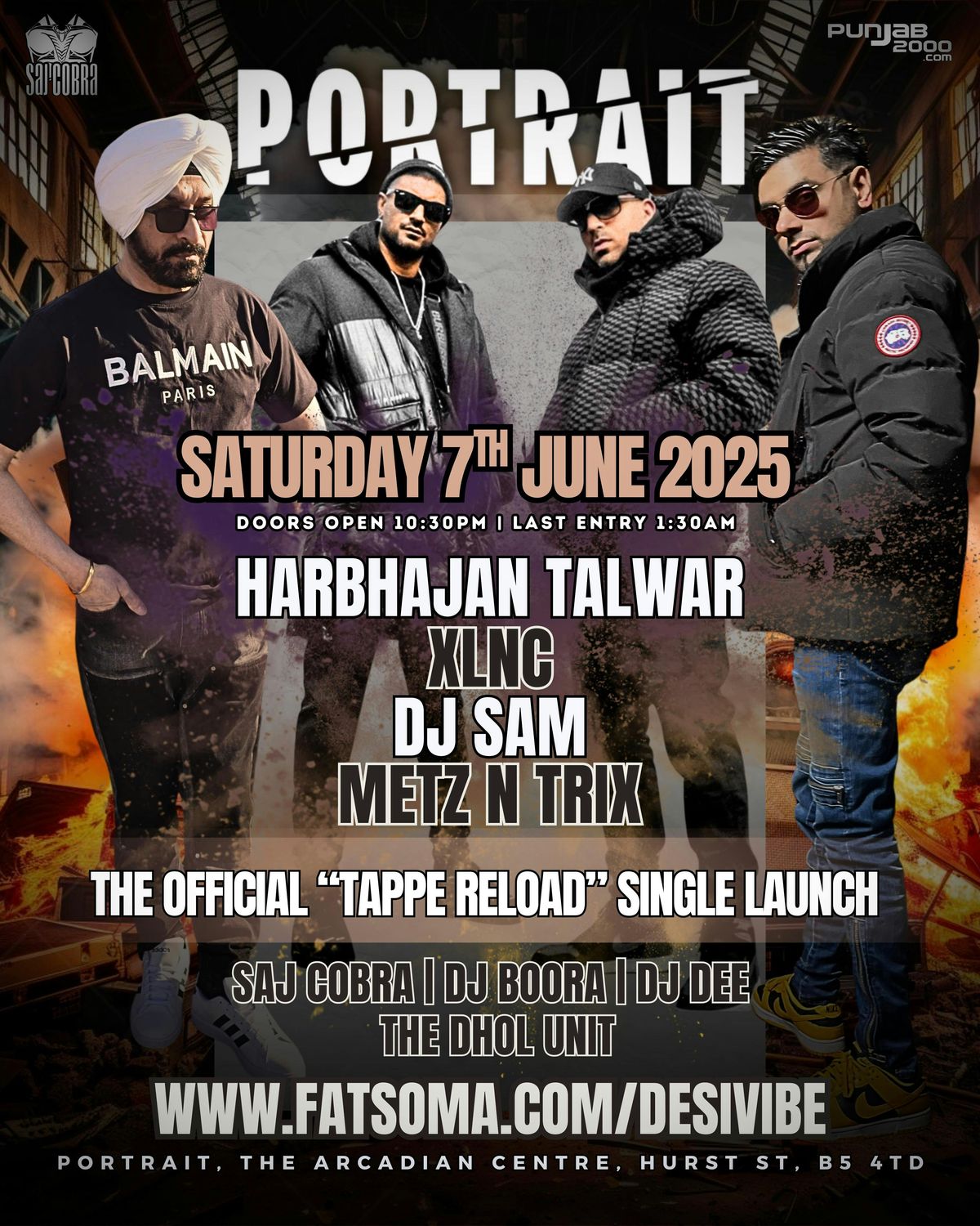 DESI VIBE - SINGLE LAUNCH FOR "TAPPE RELOAD", 7 June | Event in Birmingham | AllEvents