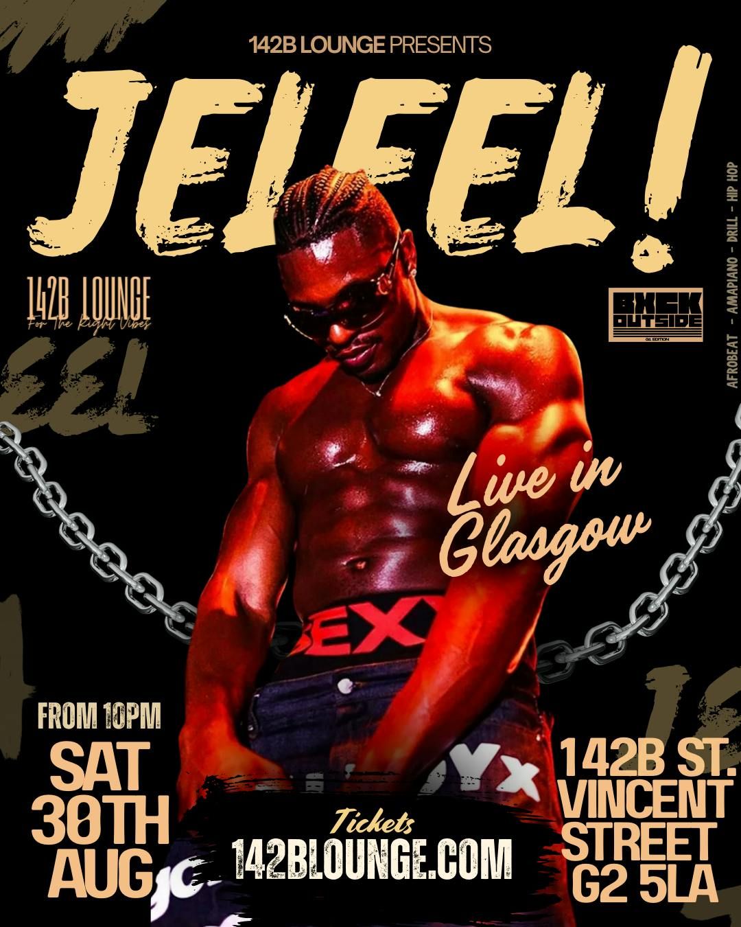 🔥 JELEEL: Live in Scotland!✨, 30 August | Event in Glasgow | AllEvents