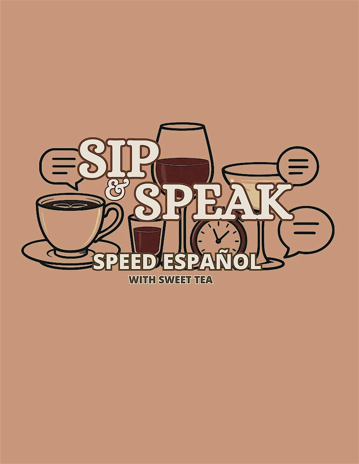 Sip & Speak: Speed Español, 22 November | Event in Atlanta | AllEvents