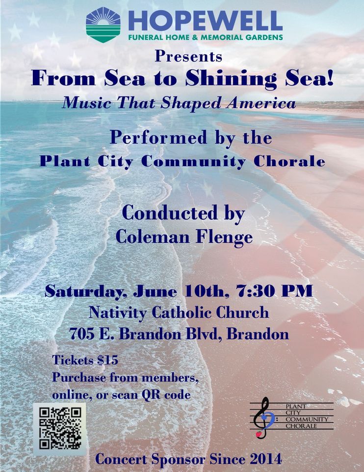 From Sea to Shining Sea Music That Shaped America, Nativity Catholic