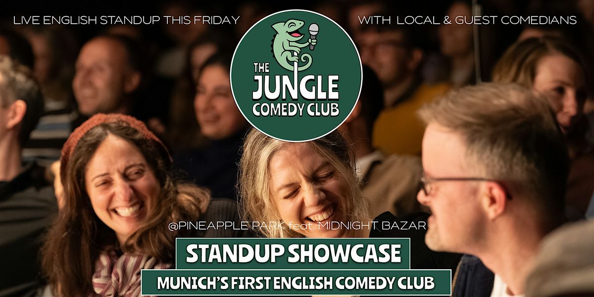 Jungle Comedy Showcase: Live English Standup, 12 December | Event in München | AllEvents