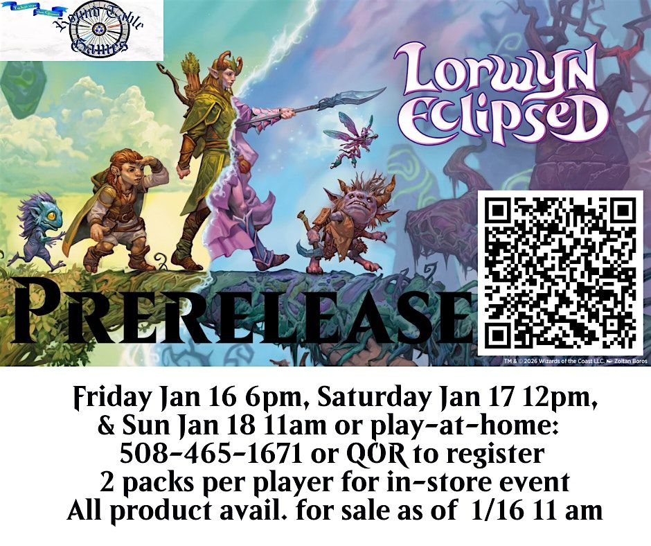 Magic: the Gathering: Lorwyn Eclipsed Prerelease at RTG