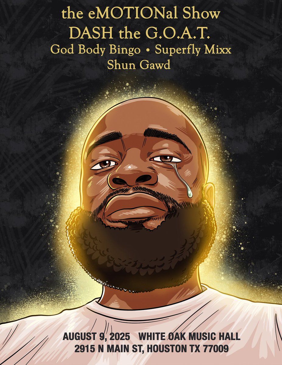 Dash the G.O.A.T., 8 August | Event in Houston | AllEvents