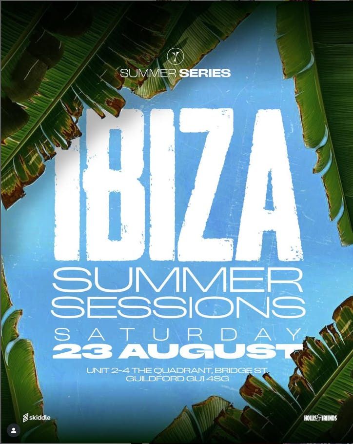 Ibiza Summer Sessions @Y bar, 23 August | Event in Guildford | AllEvents