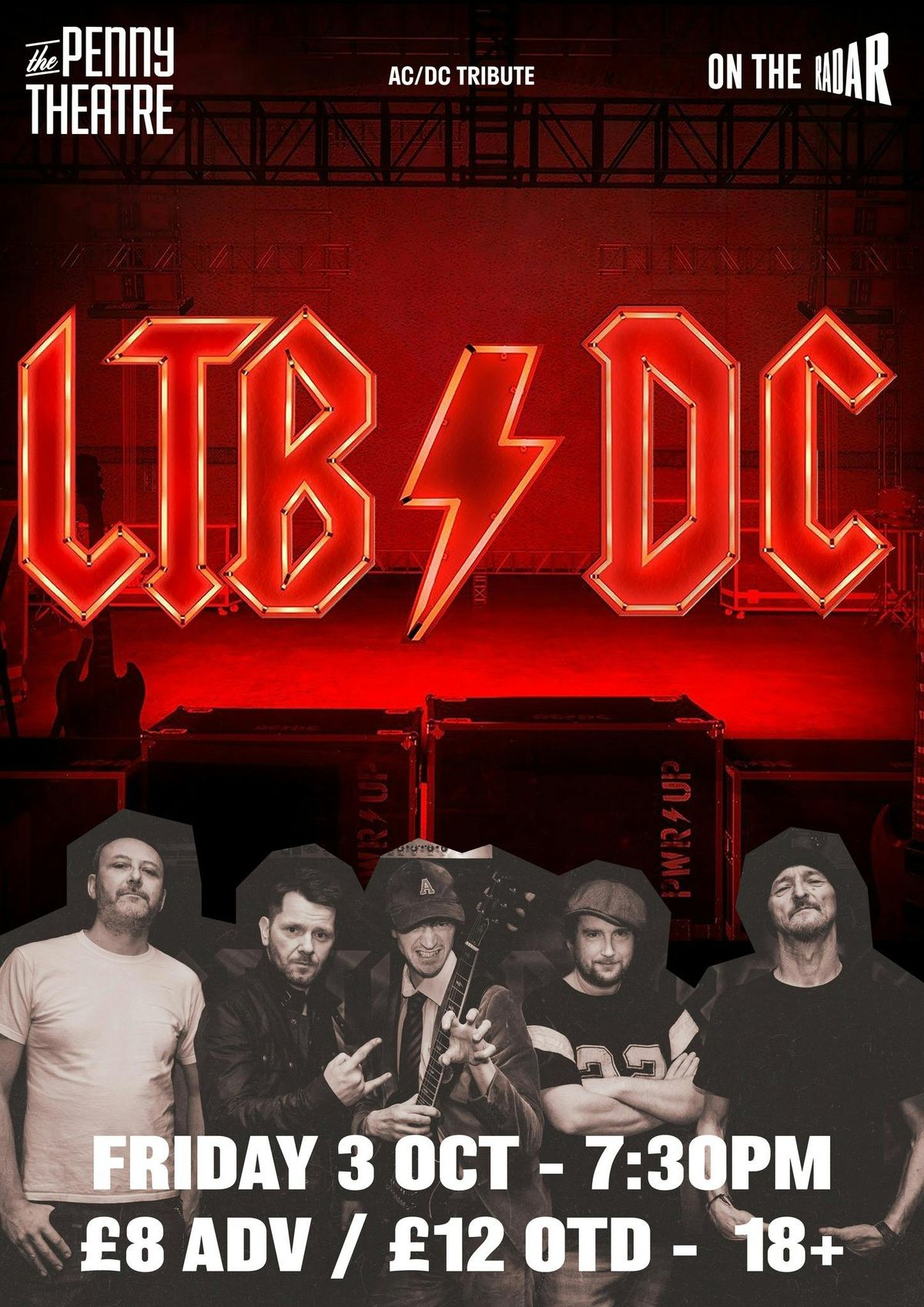 Let There B/DC AC/DC tribute Live at The Penny Theatre, 3 October | Event in Canterbury | AllEvents