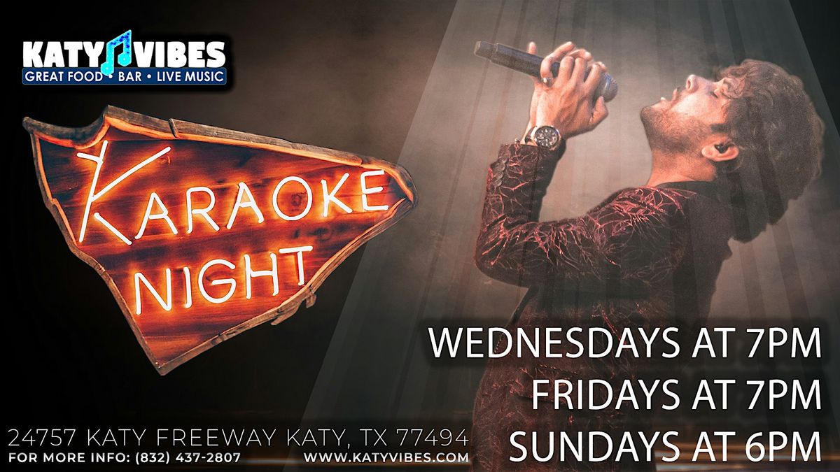 Karaoke Night at Katy Vibes!, 28 December | Event in Katy | AllEvents