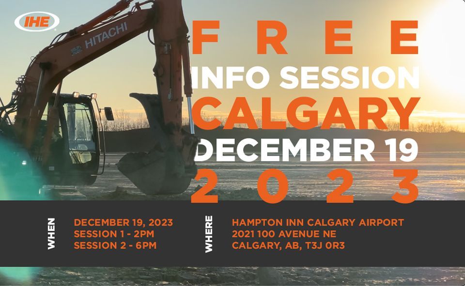 FREE INFO SESSION (HEAVY EQUIPMENT OPERATOR) SESSION 2, Hampton Inn