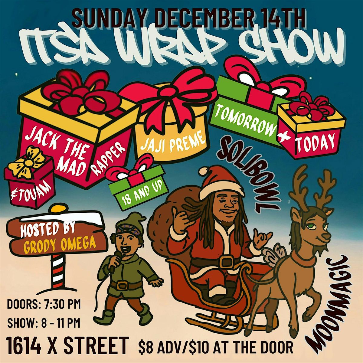 It's a Wrap Xmas Show, 14 December | Event in Sacramento | AllEvents