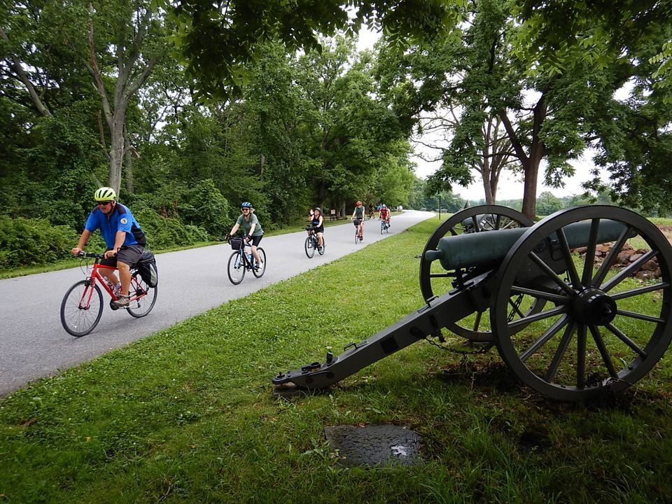 Gettysburg & The Civil War Bike Tour, Gettysburg, Pennsylvania, July 16