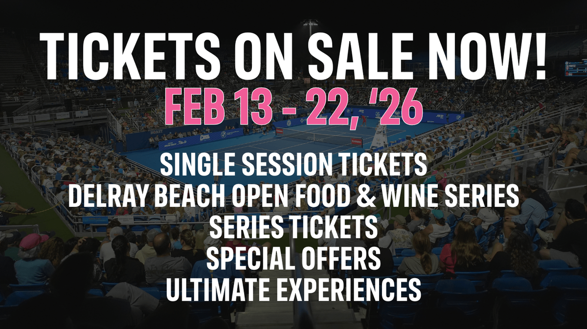 Parking Delray Beach Open - Session 11, 19 February | Event in Delray Beach | AllEvents